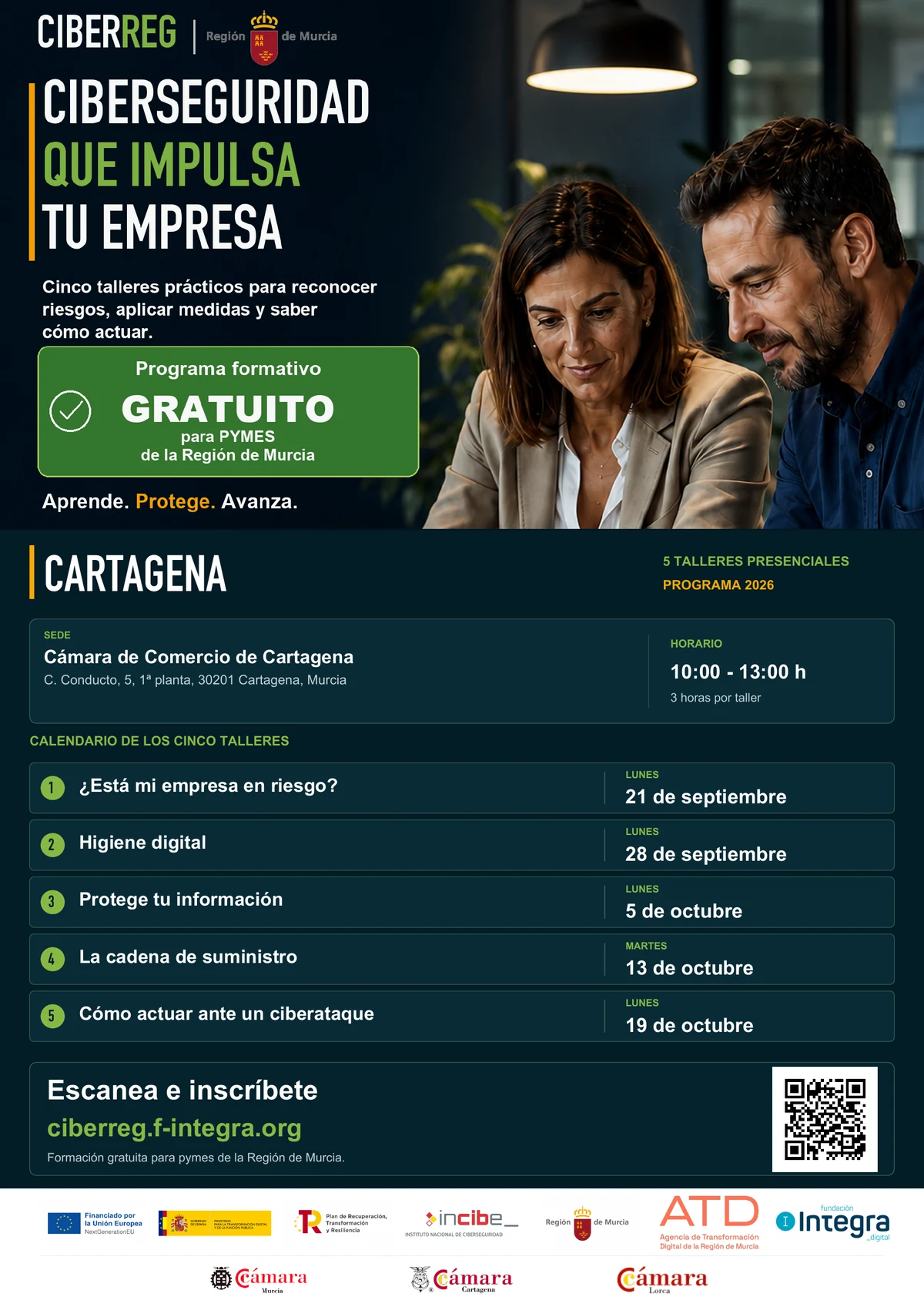 Cartel de talleres de Cartagena